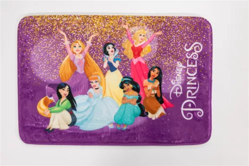 Fußmatte mit Disney-Prinzessinnen-Motiv, Badezimmerausgang, 40 x 60 cm