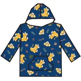   Disney Der König der Löwen – Kuschelige Plüsch-Fleecedecke, Poncho (7–14 Jahre)