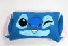 Disney Lilo & Stitch, Kissen in Zwinkerform, Dekokissen aus Sherpa-Fleece, 75 cm