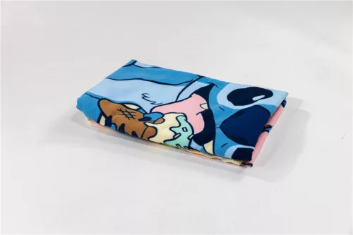 Disney Lilo és Stitch, A csillagkutya Beach Ice Cream fürdőlepedő, strand törölköző 70x140cm (Fast Dry)