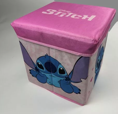 Disney Lilo a Stitch, úložný priestor na hračky Hviezdny psík Sweet Hearts 30×30×30 cm