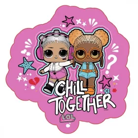 LOL Surprise Chill Kissen, Dekokissen 29x30 cm