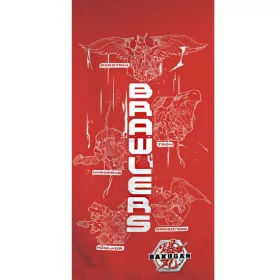 Bakugan Red Strike Badetuch, Strandtuch 70x140cm