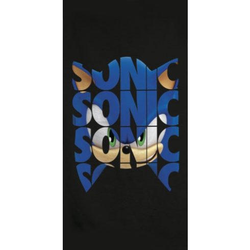 Sonic a sündisznó fürdőlepedő, strand törölköző 70x140cm (Fast Dry)