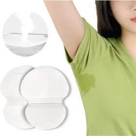 5 db izzadásgátló betét szett, fehér színben