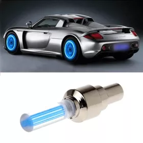   Set 2 Capace Valva cu LED Albastru, cu senzor de lumina si miscare