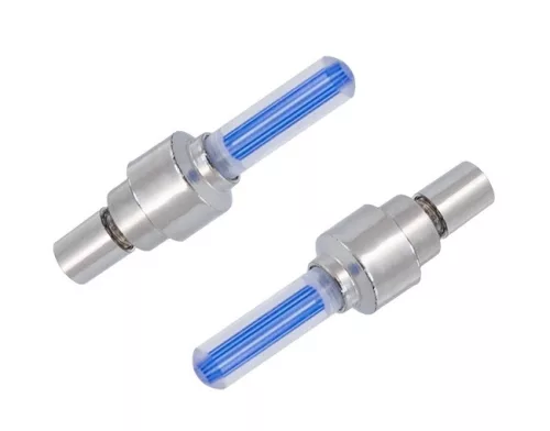 Set 2 Capace Valva cu LED Albastru, cu senzor de lumina si miscare