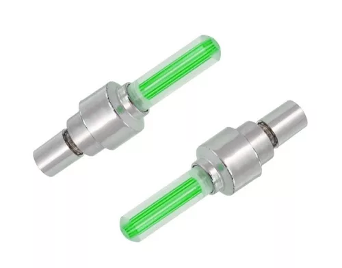 Set 2 Capace Valva cu LED Verde, cu senzor de lumina si miscare