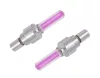 Set 2 Capace Valva cu LED Roz, cu senzor de lumina si miscare