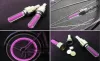 Set 2 Capace Valva cu LED Roz, cu senzor de lumina si miscare