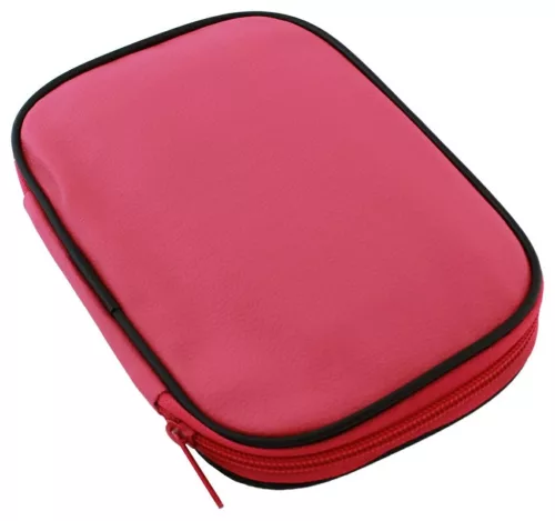 50 darabos horgolókészlet ekológikus bőr tokban, tökéletes ajándék horgolás vagy hímzés szerelmeseinek