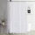 Félig átlátszó PEVA zuhanyfüggöny, méret 180 x 180 cm