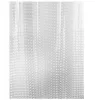 Félig átlátszó PEVA zuhanyfüggöny, méret 180 x 180 cm