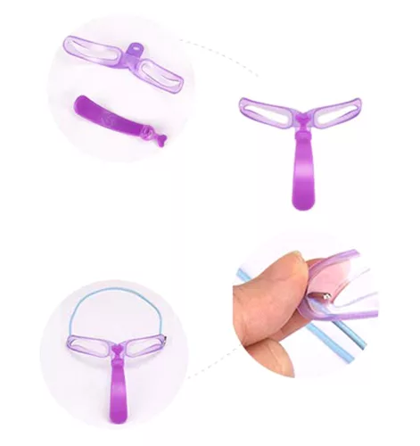 8 darabos professzionális szemöldökformázó sablon készlet