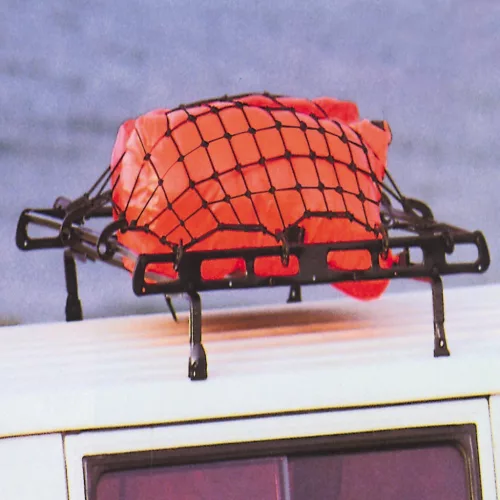 ELASTICA rakománybiztosítási háló horgokkal 120x80cm