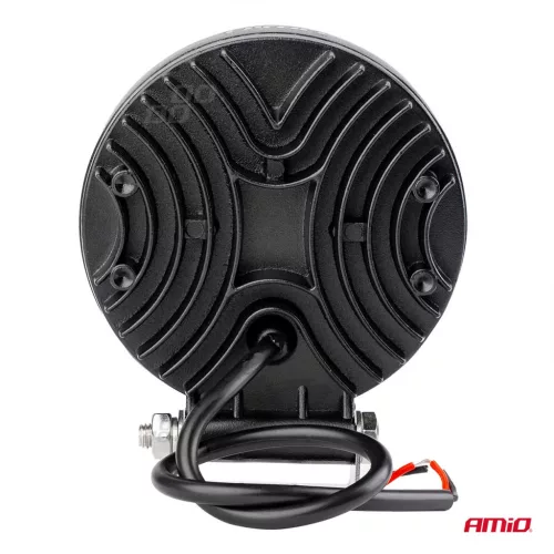 LED projektor pre terénne vozidlá, štvorkolky, SSV, teplota farieb 6500K, LED FLOOD, 27W, napätie 9 - 36V, priemer Ø110 mm