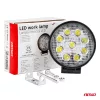 LED projektor pre terénne vozidlá, štvorkolky, SSV, teplota farieb 6500K, LED FLOOD, 27W, napätie 9 - 36V, priemer Ø110 mm