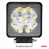 LED projektor pre terénne vozidlá, štvorkolky, SSV, teplota farieb 6500K, LED FLOOD, napätie 9 - 36V, rozmer, 110 x 110 mm
