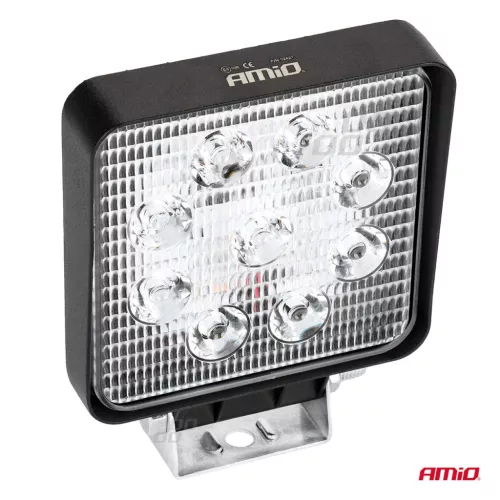 LED-Projektor für Geländefahrzeuge, ATVs, SSVs, Farbtemperatur 6500K, LED-Flutlicht, Spannung 9–36V, Größe 110 x 110 mm