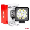 LED-Projektor für Geländefahrzeuge, ATVs, SSVs, Farbtemperatur 6500K, LED-Flutlicht, Spannung 9–36V, Größe 110 x 110 mm
