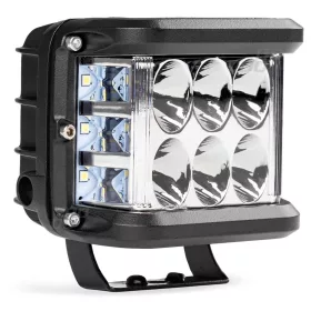   LED projektor pre terénne vozidlá, štvorkolky, SSV, s farebnou teplotou 6500K, dve funkcie, napätie 9 - 36V, rozmery 110 x 75 mm