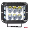 LED projektor pre terénne vozidlá, štvorkolky, SSV, s farebnou teplotou 6500K, dve funkcie, napätie 9 - 36V, rozmery 110 x 75 mm