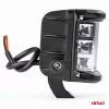 LED projektor pre terénne vozidlá, štvorkolky, SSV, s farebnou teplotou 6500K, dve funkcie, napätie 9 - 36V, rozmery 110 x 75 mm