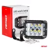 LED projektor pre terénne vozidlá, štvorkolky, SSV, s farebnou teplotou 6500K, dve funkcie, napätie 9 - 36V, rozmery 110 x 75 mm