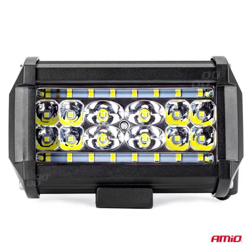 LED projektor pre terénne vozidlá, štvorkolky, SSV, teplota farieb 6500K, 28 LED diód, napätie 9 - 36V, rozmer 136 x 80 mm