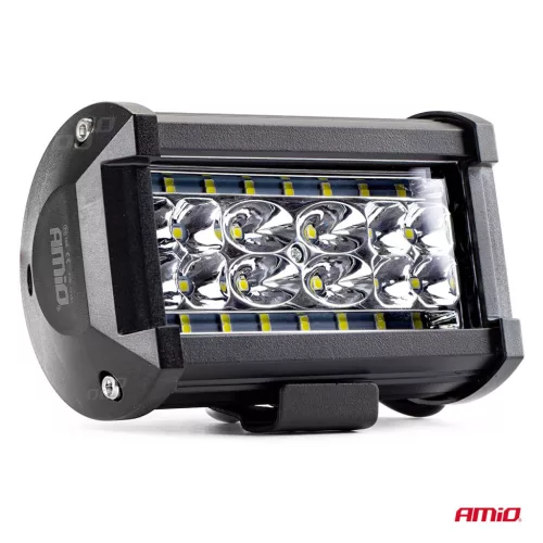 LED projektor pre terénne vozidlá, štvorkolky, SSV, teplota farieb 6500K, 28 LED diód, napätie 9 - 36V, rozmer 136 x 80 mm