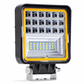   LED projektor pre terénne vozidlá, štvorkolky, SSV, s funkciou signalizácie, teplota farieb 6500K, 3360 lm, napätie 9 - 36V, rozmery 110 x 110 mm