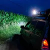 LED projektor pre terénne vozidlá, štvorkolky, SSV, s funkciou signalizácie, teplota farieb 6500K, 3360 lm, napätie 9 - 36V, rozmery 110 x 110 mm
