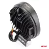 LED projektor pre terénne vozidlá, štvorkolky, SSV, s funkciou signalizácie, teplota farieb 6500K, 3360 lm, napätie 9 - 36V, priemer Ø110 mm