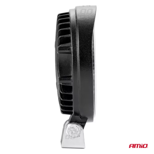 LED projektor terepjáróhoz, ATV-hez, SSV-hez, jelzőfunkcióval, 6500K színhőmérséklet, 3360 lm, 9 - 36V feszültség, Ø110 mm átmérő