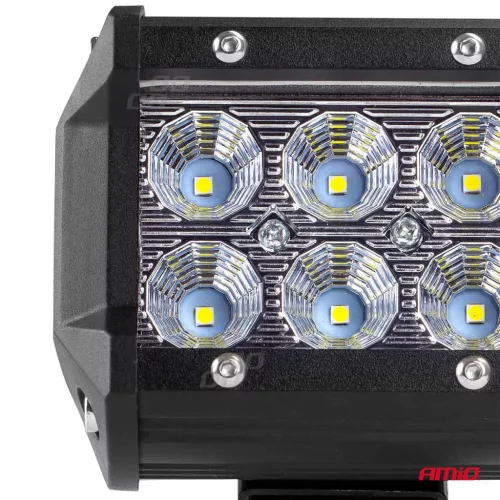 LED projektor terepjáróhoz, ATV-hez, SSV-hez, színhőmérséklet 6500K, 1440 lm, feszültség 9 - 36V, méret 95 x 77 mm