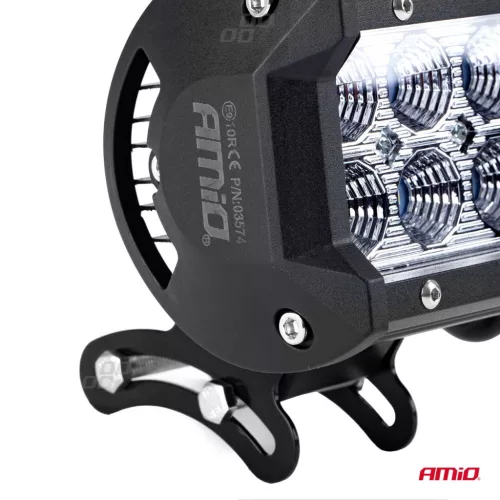LED projektor terepjáróhoz, ATV-hez, SSV-hez, színhőmérséklet 6500K, 1440 lm, feszültség 9 - 36V, méret 95 x 77 mm