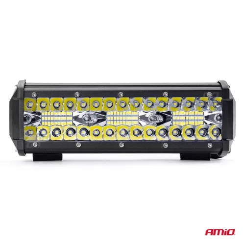 LED projektor pre terénne vozidlá, štvorkolky, SSV, teplota farieb 6500K, 4800 lm, napätie 9 - 36V, rozmery 240 x 74 mm