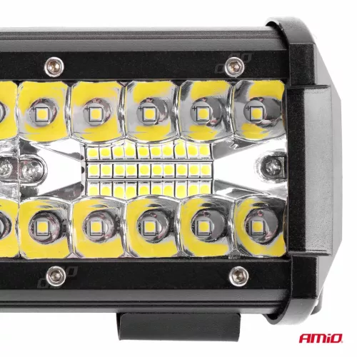 LED projektor pre terénne vozidlá, štvorkolky, SSV, teplota farieb 6500K, 4800 lm, napätie 9 - 36V, rozmery 240 x 74 mm
