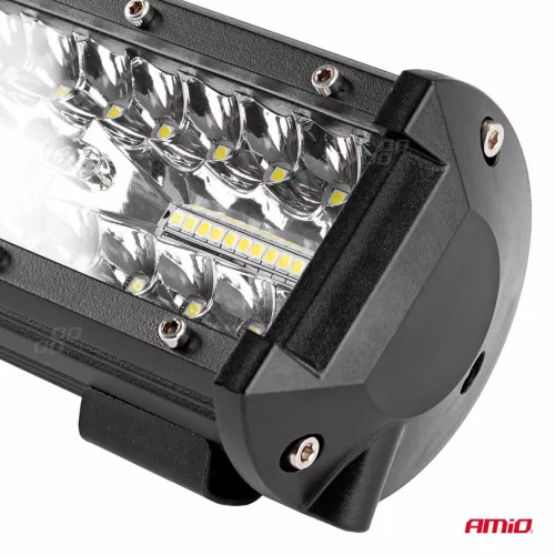 LED projektor pre terénne vozidlá, štvorkolky, SSV, teplota farieb 6500K, 4800 lm, napätie 9 - 36V, rozmery 240 x 74 mm