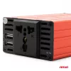 Feszültségátalakító 12V -> 220V, 300W/600W, 2 x USB 5V