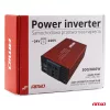 Feszültségváltó 24V -> 230V, 300W/600W, 2 x USB 5V