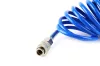 Furtun spiralat pentru aer comprimat din PE, 5 x 8mm, lungime 10m, PT-04