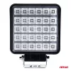 LED projektor terepjáróhoz, ATV-hez, SSV-hez, teljesítmény 90 W, színhőmérséklet 6500 K, feszültség 9-36 V, méretek 110 x 110 x 45 mm