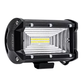   LED projektor terepjáróhoz, ATV-hez, SSV-hez, teljesítmény 72 W, színhőmérséklet 6500 K, feszültség 9-36 V, méretek 135 x 75 x 55 mm