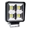 LED projektor terepjáróhoz, ATV-hez, SSV-hez, teljesítmény 192 W, színhőmérséklet 6500 K, feszültség 9-36 V, méretek 110 x 110 x 35 mm