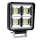 LED projektor pre terénne vozidlá, štvorkolky, SSV, výkon 192 W, teplota farby 6500 K, napätie 9-36 V, rozmery 110 x 110 x 35 mm