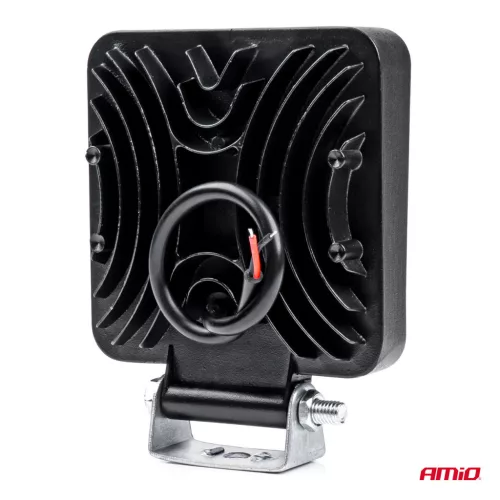 LED projektor terepjáróhoz, ATV-hez, SSV-hez, teljesítmény 192 W, színhőmérséklet 6500 K, feszültség 9-36 V, méretek 110 x 110 x 35 mm