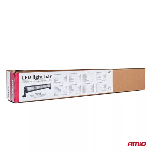 Proiector LED BAR model "CURBAT" pentru Off-Road, ATV, SSV, putere 324 W, culoare 6500K, tensiune 9-36V, dimensiuni 520 x 80 x 84 mm