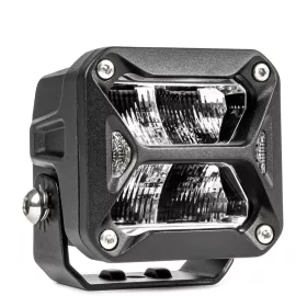   LED projektor "PRO SERIES" s dvoma funkciami pre terénne vozidlá, štvorkolky, SSV, výkon 18W, 1800lm, teplota farby 6000K, napätie 10-30V, rozmery 82 x 78 x 76 mm
