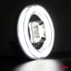 LED projektor s osvetlením Angel Eye, model AWL58, obrysové svetlo, smerové svetlo, diaľkové/stretávacie svetlo, pre terénne vozidlá, štvorkolky, SSV, výkon 45W, 8000lm, napätie 9-36V, rozmery 114,5 x 114,5 x 52 mm